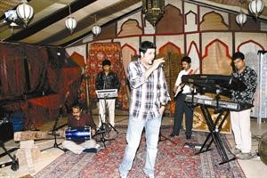 جانب من احدى الفقرات التي عرضت في البرنامج