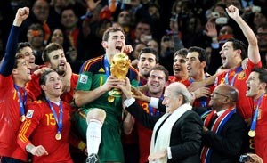 اسبانيا بطلة العالم وافضل منتخب بحسب وورلد سوكر