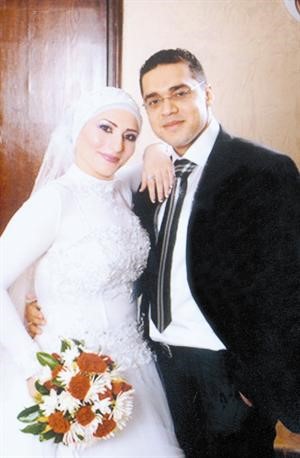 العروسان اسلام علي ومي شاهين