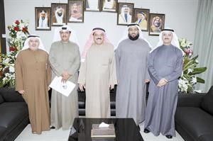 محمد الكندري مع قيادات الشؤون﻿