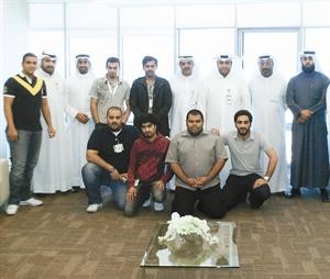 لقطة للمشاركين في الدورتين التدريبيتين
