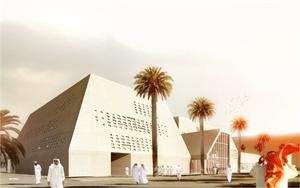 التصميم لاحد المباني
﻿﻿في موقع مدينة جامعة
﻿﻿صباح السالم الجامعية
﻿