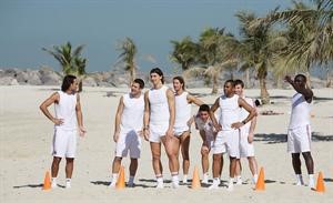 لاعبو ميلان يتدربون على شواطئ دبي	اپ
﻿