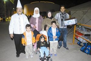 الشيف طاهر وعائلته