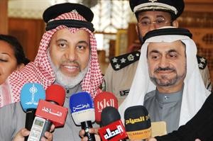دمحمد البصيري ودفاضل صفر بعد اجتماع لجنة المرافق العامة ﻿