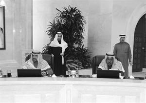 الشيخ احمد الفهد والشيخ جابر الخالد
