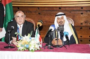 الشيخ دمحمد الصباح والمار مامد ياروف يوقعان الاتفاقيات المشتركة﻿