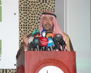 الشيخ احمد الفهد يلقي كلمته