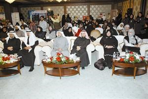 جانب من الحضور
كرم ذياب