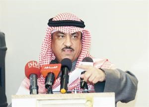 مسلم البراك خلال حديثه﻿