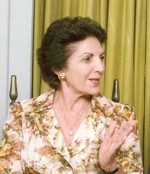 زوجة الرئيس الاسرائيلي شيمون بيريز المتوفاة سونيا﻿