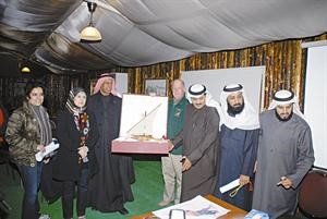 تكريم رئيس المجلس البلدي زيد العازمي