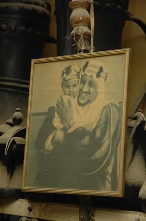﻿المرحوم الملك سعود بن عبدالعزيز احدى الصور في المتحف﻿