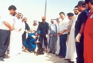احد مواقع اطفاء ابار النفط