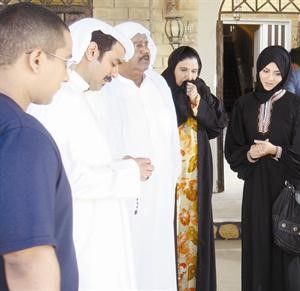 مشهد من مسلسل ايام الفرج﻿