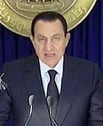الرئيس المصري حسني مبارك﻿
