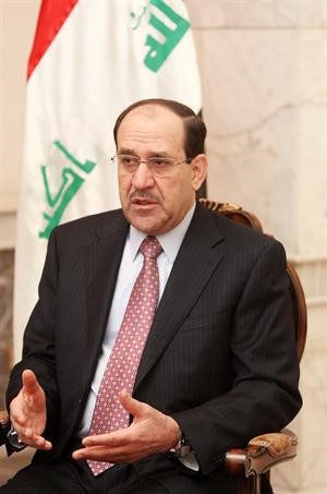 رئيس الوزراء العراقي نوري المالكي﻿