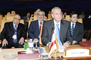 رئيس مجلس النواب نبيه بري خلال المؤتمر 17 لاتحاد البرلمانات العرب الذي عقد في الدوحة امسمحمود الطويل