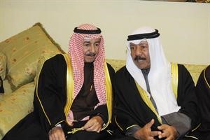 الشيخ راشد الحمود وسلطان بن حثلين﻿