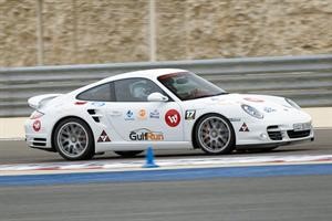 احدى السيارات المشاركة فيGulfRun