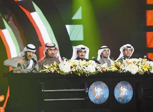 العدوانيوالمجاحمة واللهيميد والصعيري في الامسية الاولى