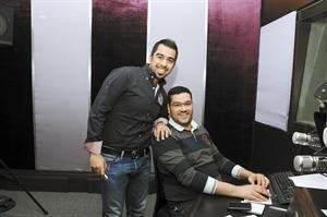 ﻿علي حيدر مع احمد الموسوي في البرنامج﻿﻿فريال حماد