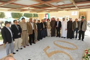 عدد من الديبلوماسيين الذين لبوا دعوة الشيخ علي الجابر﻿