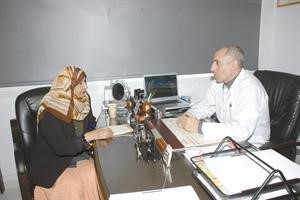 دعلام في حوار مع الانباء﻿﻿كرم ذياب﻿