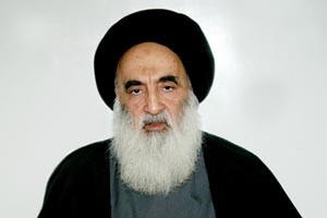 اية الله علي السيستاني
