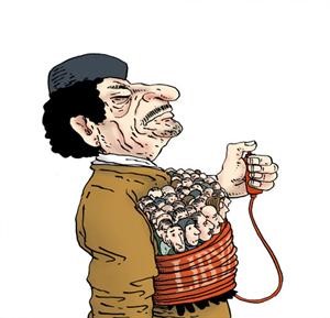 مفكرون وناشطون عرب يتوقعون سقوطاً قريباً للعقيد.. ومعارض ليبي: القذافي سينتحر على طريقة هتلر!