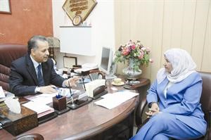 د الهيفي يحاور جريدة الانباء﻿﻿سعود سالم﻿