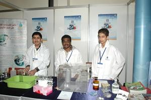 مشاركة طلابية متميزة في معرض الكيمياء﻿﻿قاسم باشا﻿