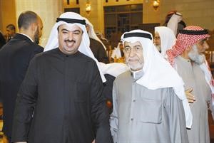 الراحل رحمه الله مع النائب علي الراشد﻿