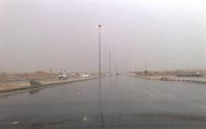 غيوم وامطار في جدة﻿