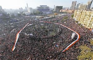 الاخوان لم يتصدروا مشهد الثورة في مصر