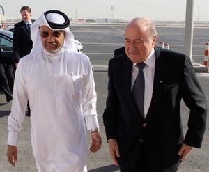 محمد بن همام وجوزيف بلاتر انفصال قريب بعد وئام طويل