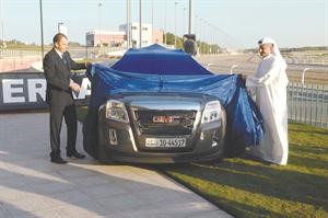 عادل بهبهاني ولؤي الشرفاء يزيحان الستار عن جي ام سي تيرين 2011 الجديدة كليا محمد ماهر