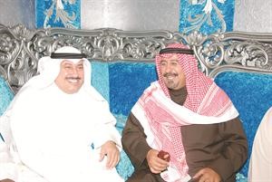الشيخ دمحمد الصباح والاذينة في حديث ودي

