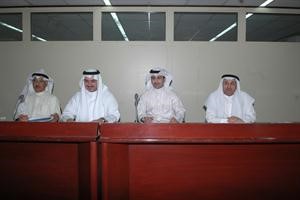 الشيخ مبارك الصباح مترئسا عمومية الشركة كرم ذياب
