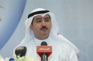 حمد المرزوق خلال الجمعية العمومية للبنك محمد ماهر