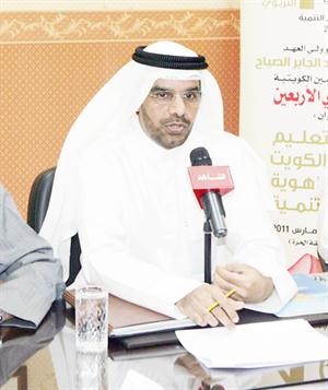 الاستاذ متعب العتيبي رئيس جمعية المعلمين