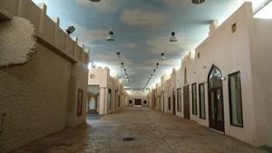احدى الصالات داخل القرية﻿