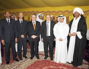 سفراء السودان والعراق والمغرب وبدر الطشة من ضمن المهنئين بمناسبة تزكية الدقباسي رئيسا للبرلمان العربي 	هاني الشمري