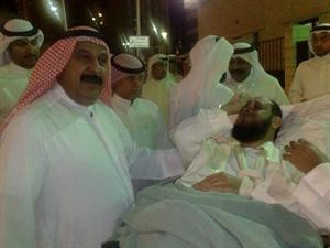 الفريق غازي العمر بجانب العقيد بدر الغضوري﻿