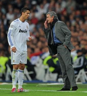 مورينيو حزين لغياب نجم ريال مدريد كريستيانو رونالدو
