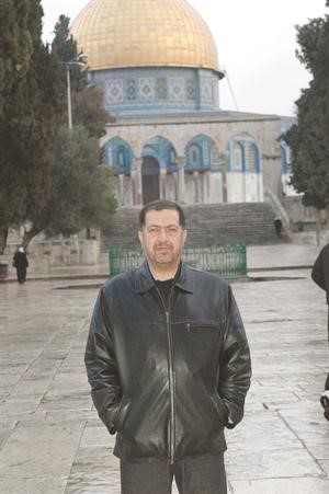 المحطب امام قبة الصخرة﻿