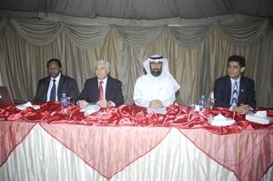 دمشعان العتيبي متحدثا في الورشة الاقليمية لمشاريع الطاقة النووية 	سعود سالم﻿