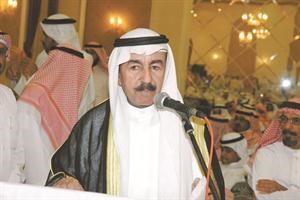 الشيخ بن حثلين ملقيا كلمته