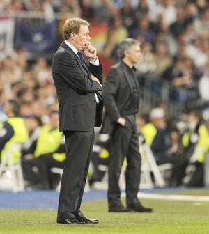 مدرب توتنهام هاري ريدناب ومدرب ريال مدريد جوزيه مورينيو افپ