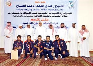 جاسم يعقوب متوسطا عددا من المكرمين كرم ذياب
